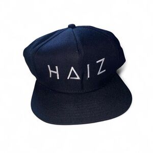 Black HAIZ Snapback Cap